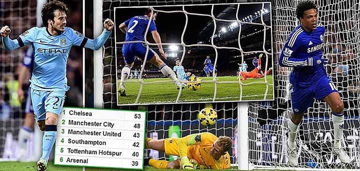 Chelsea Selisih Lima Poin dari City setelah Bermain Seri